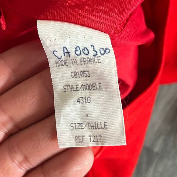 BALENICAGA VINTAGE SET BLAZER JACKET & SKIRT MADE IN FRANCE - Picture 12 of 12